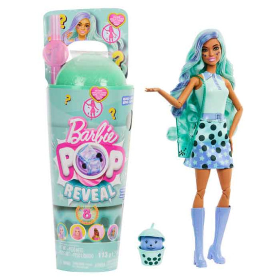 Barbie Pop! Reveal Juicy Bubble Tea Series - Green Tea